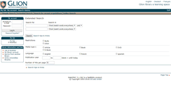 Desktop Screenshot of biblio.glion.ch